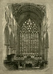 Coro de la catedral, 1898