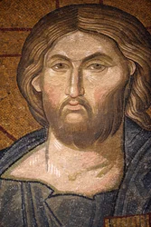Museo de la iglesia de Chora: mosaico de Jesús Pantocrátor