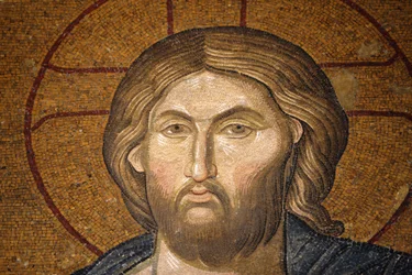 Museo de la iglesia de Chora: mosaico de Jesús Pantocrátor, Estambul, Turquía