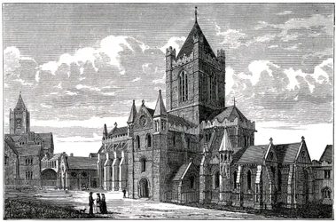 Catedral de la Iglesia de Cristo, Dublín, siglo XIX