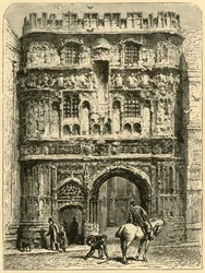 Puerta de la Iglesia de Cristo, 1898