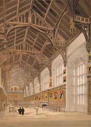 Salón de la Iglesia de Cristo, Oxford, 1845