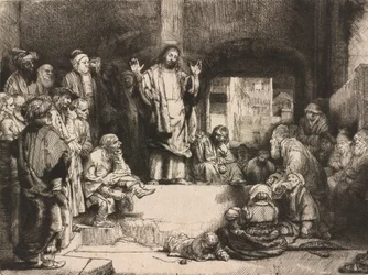 Cristo predicando La petite Tombe, ca. 1652