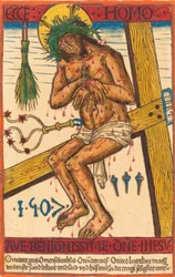 Cristo como el hombre de los dolores