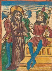 Cristo ante Pilato, c. 1490