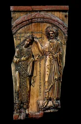 Cristo coronando al emperador Constantino VII, 945