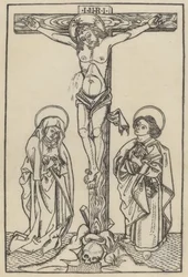 Cristo en la cruz, c. 1480-1500