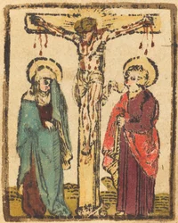 Cristo en la cruz, c. 1490-1500