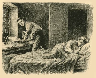 Christoph se apoderó del libro manuscrito y la copia, 1907
