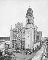 Iglesia de La Santísima, Ciudad de México, México, c. 1900