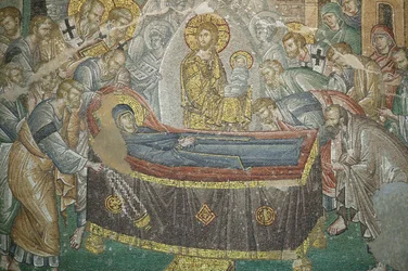 Iglesia de San Salvador de Chora. La Dormición de la Virgen, Estambul, Turquía