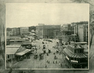 Circular Quay, Sídney, 1901
