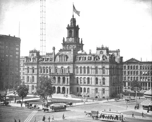 Ayuntamiento, Detroit, Michigan, EE.UU.