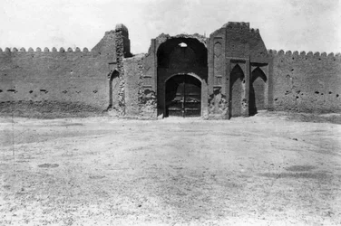 Puerta de la ciudad, Samarra, Mesopotamia, 1918