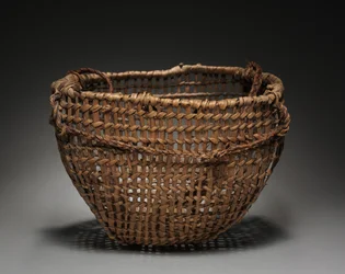 Cesta de Almejas con Correa, finales de 1800