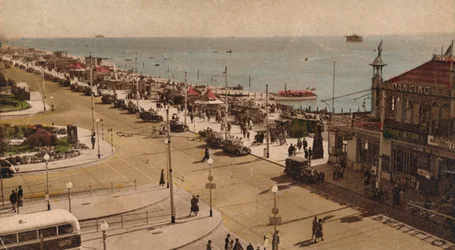 Clarence Esplanade y Muelle, Southsea, Hampshire, c1930s