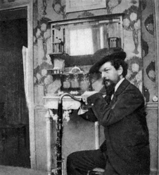 Claude Debussy, compositor francés, 1909