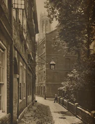 Cliffords Inn: La más antigua y una de las más importantes Inns de Chancery, c1935