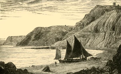Acantilados cerca de Whitby, 1898