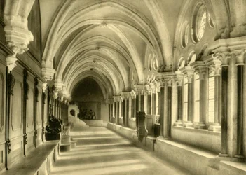 Claustros, Abadía de Heiligenkreuz, Baja Austria, c1935