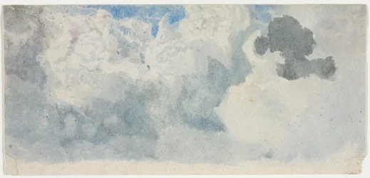 Estudio de nubes, 1800s