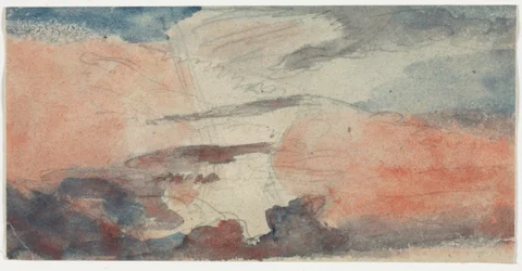 Estudio de nubes, 1800s