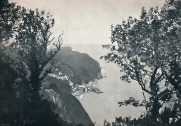 Clovelly - Vista desde Hobby Drive, 1895
