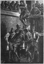 Accidente minero, Seaham Colliery, County Durham, 1880 c1895