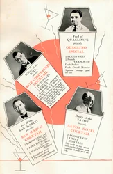 Recetas de cócteles, hacia 1935, 1935