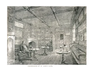 Sala de café en St. John