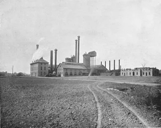 Horno de Colebrook, Líbano, Pensilvania, EE.UU., c1900
