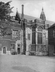 College Hall, desde Brewhouse Yard, 1926