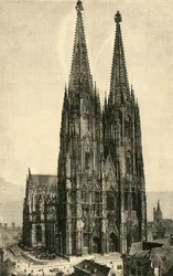 Catedral de Colonia, 1890