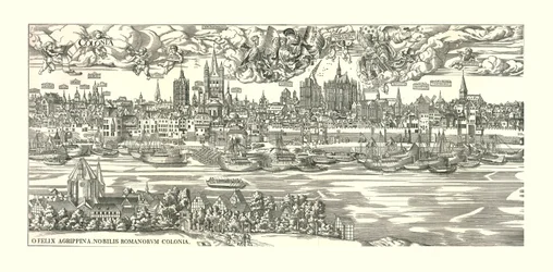 Colonia en el Rin en 1530