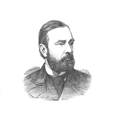 Coronel Goodenough, comandante de la artillería real, c. 1882