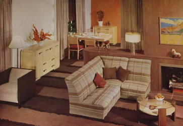 Comedor-Sala de Estar Combinado en Nueva York, 1938