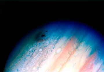 Cometa Shoemaker-Levy colisionando con Júpiter, 20 de julio de 1994