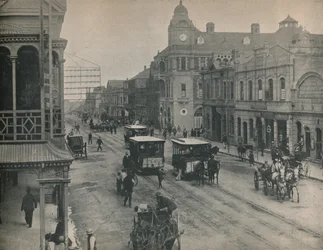 Calle Commissioner, Johannesburgo, c1900