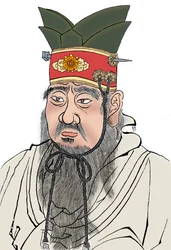 Confucio 551-479 a.C., filósofo chino. De un frotamiento de una losa de mármol en un templo confuciano