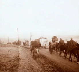 Convoy, Genicourt, norte de Francia, 1916
