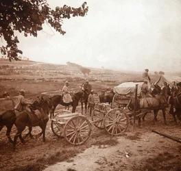 Convoy, Genicourt, norte de Francia, 1916