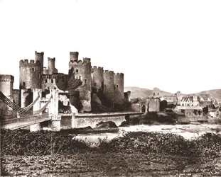 Castillo de Conway, Gales del Norte, 1894