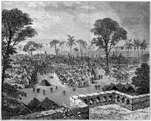 Coomassie, Guerra Ashanti, África, 1900
