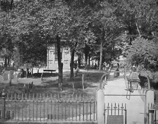 Cementerio de Copps Hill, Boston, c. 1897