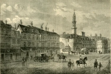 Cornhill en 1630, c1872