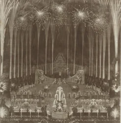Coronación de la Zarina Isabel, Moscú, 25 de Abril de 1742