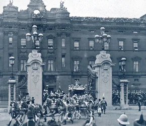 Coronación del rey Jorge V y la reina María, Londres, 1911.