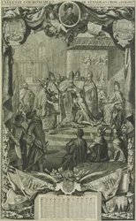 Coronación de Stanislaw I Leszczynski en 1705, 1706