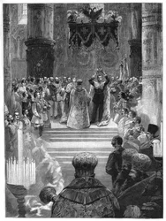 Coronación del zar Nicolás II, 26 de mayo de 1896, 1900
