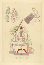 Trajes de los anglosajones